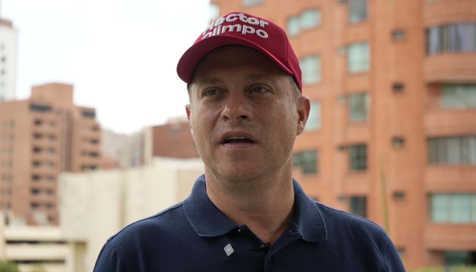 Héctor Olimpo, precandidato. 