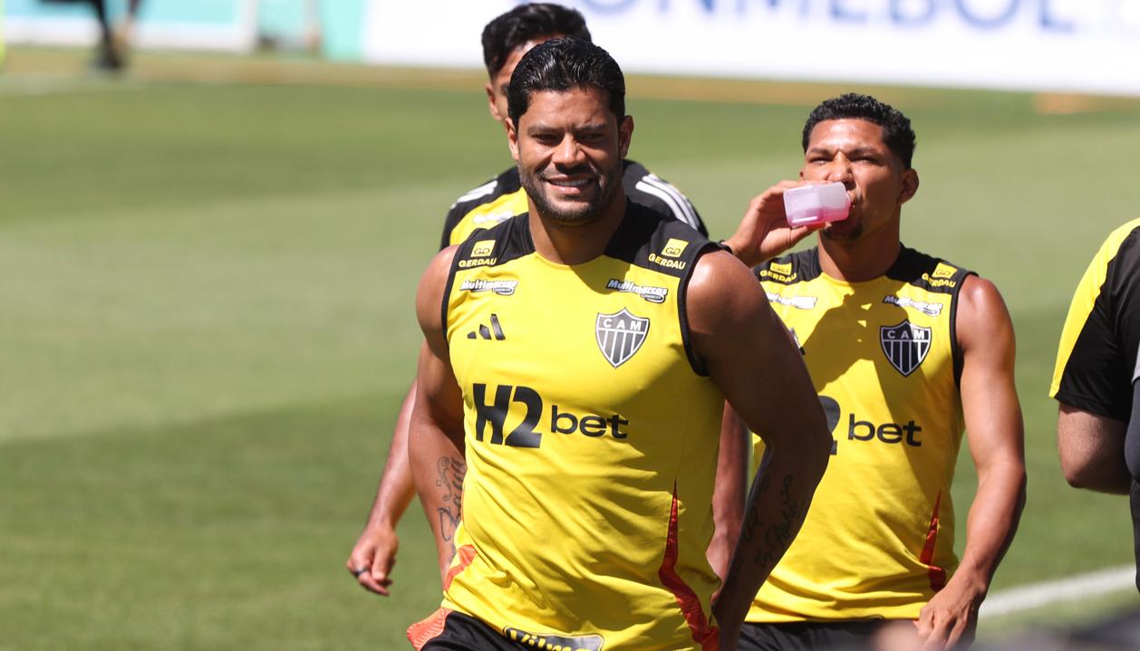 Hulk, delantero estrella del Atlético Mineiro.
