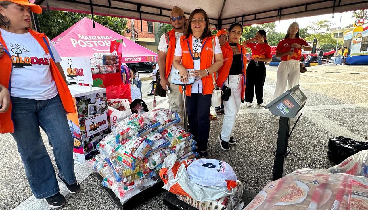 Recolecta de alimentos en Atlántico. 