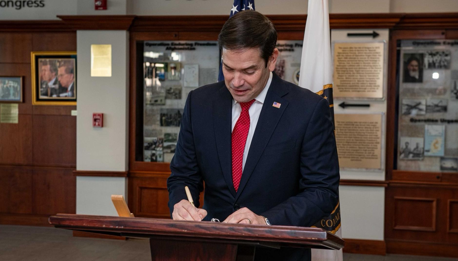 Marco Rubio, secretario de Estado de Estados Unidos.