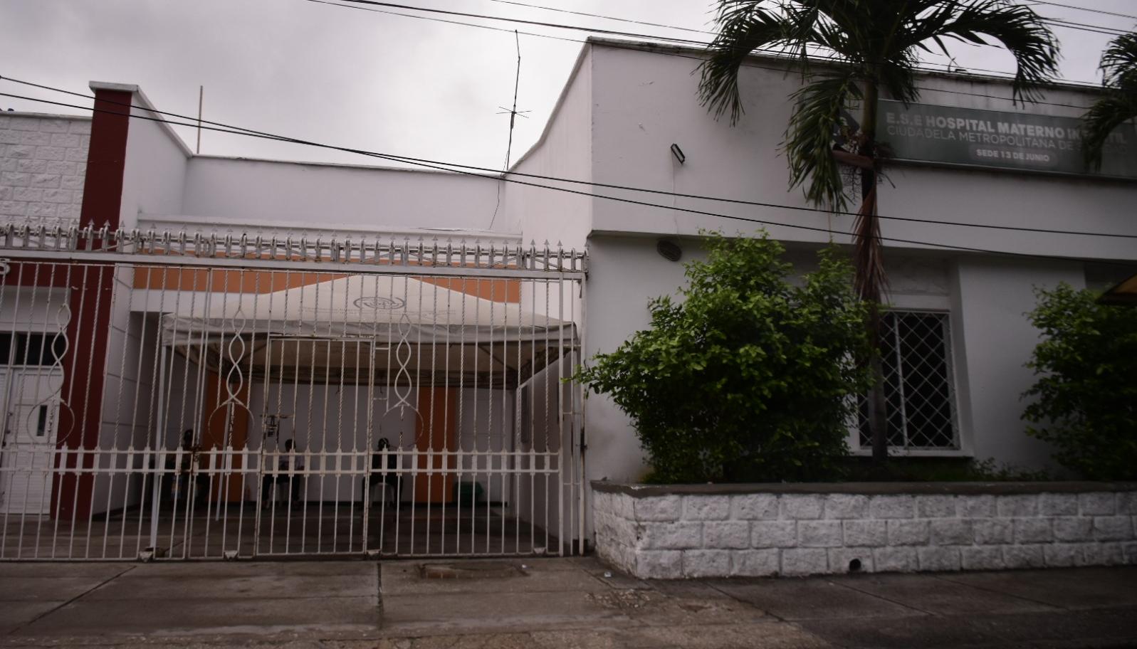 Fachada del Hospital Materno Infantil de Soledad. 