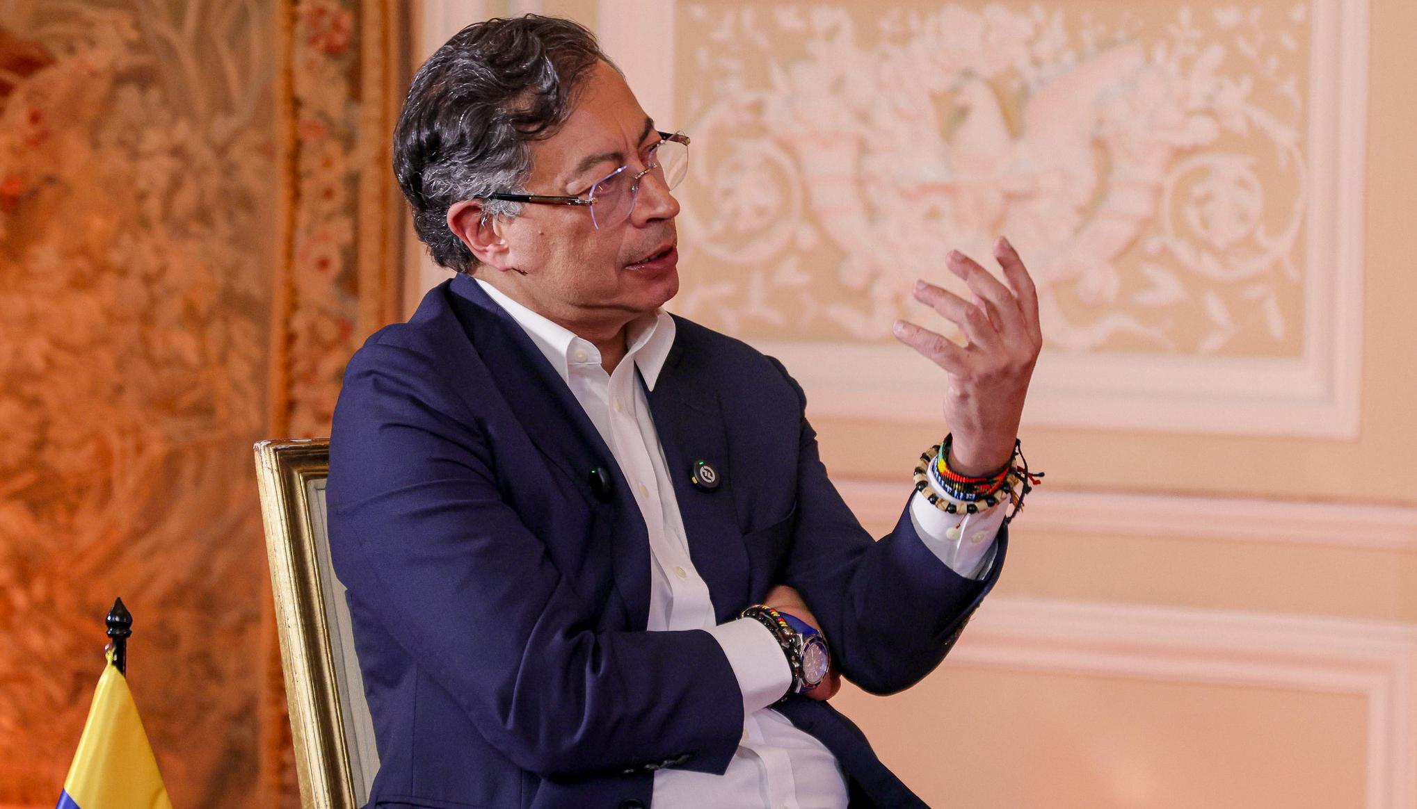 El Presidente Gustavo Petro.