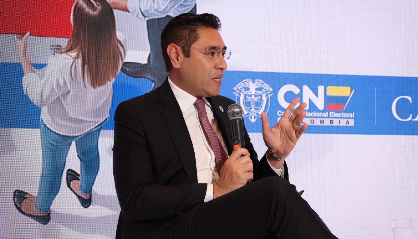 Cristian Quiroz, presidente del Consejo Nacional Electoral.