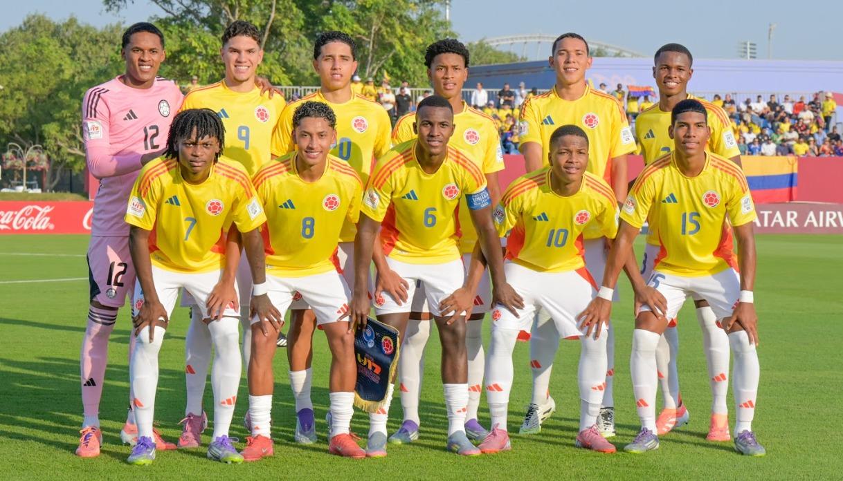Colombia terminó segunda del Grupo G con 5 puntos. 