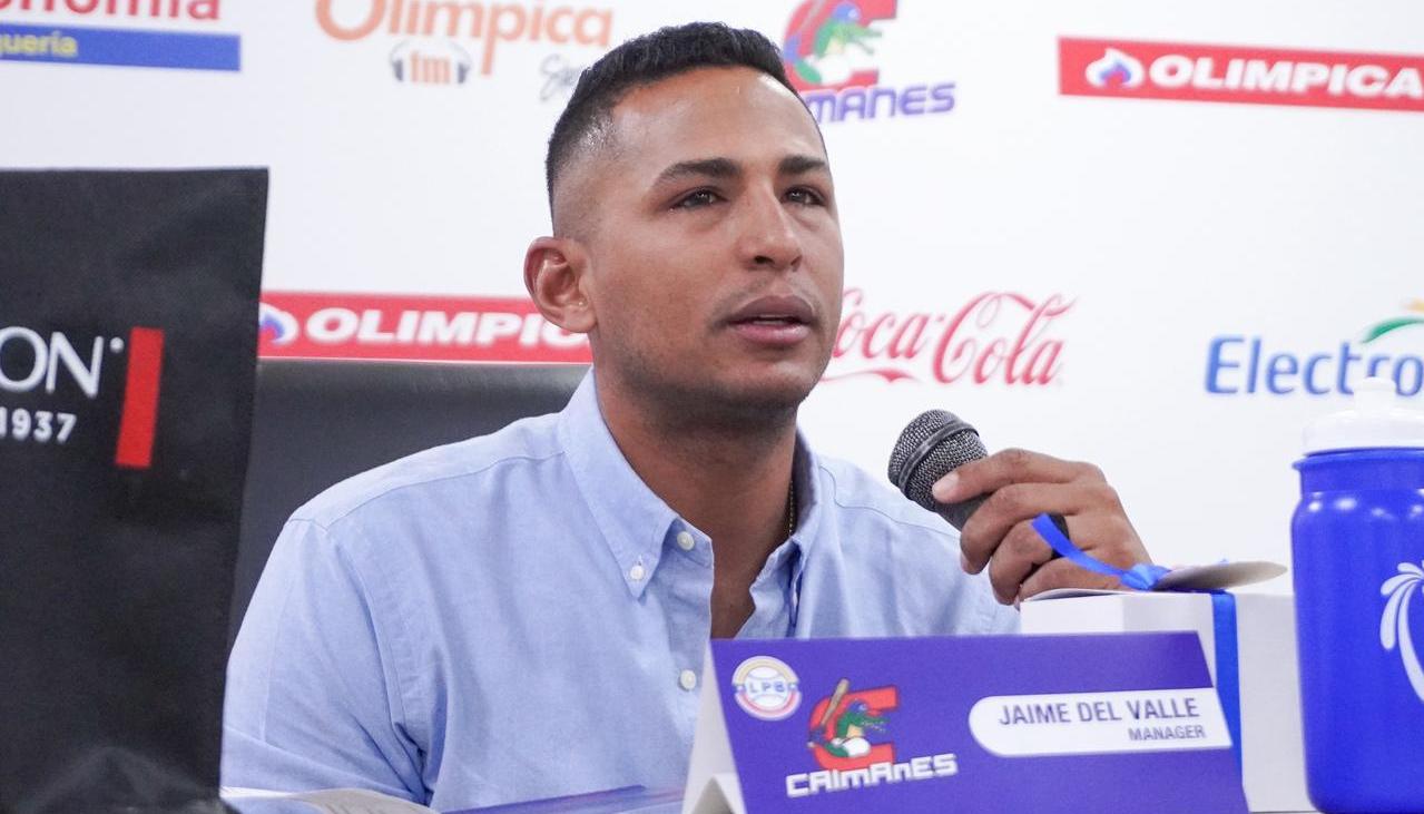 Jaime Del Valle, mánager de Caimanes de Barranquilla. 