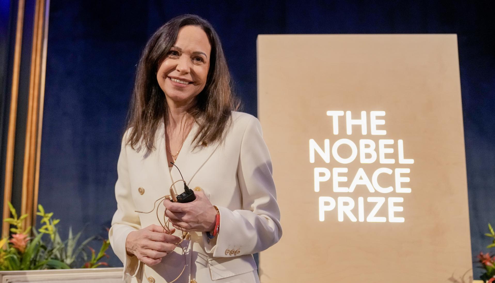 María Corina Machado, líder opositora venezolana.