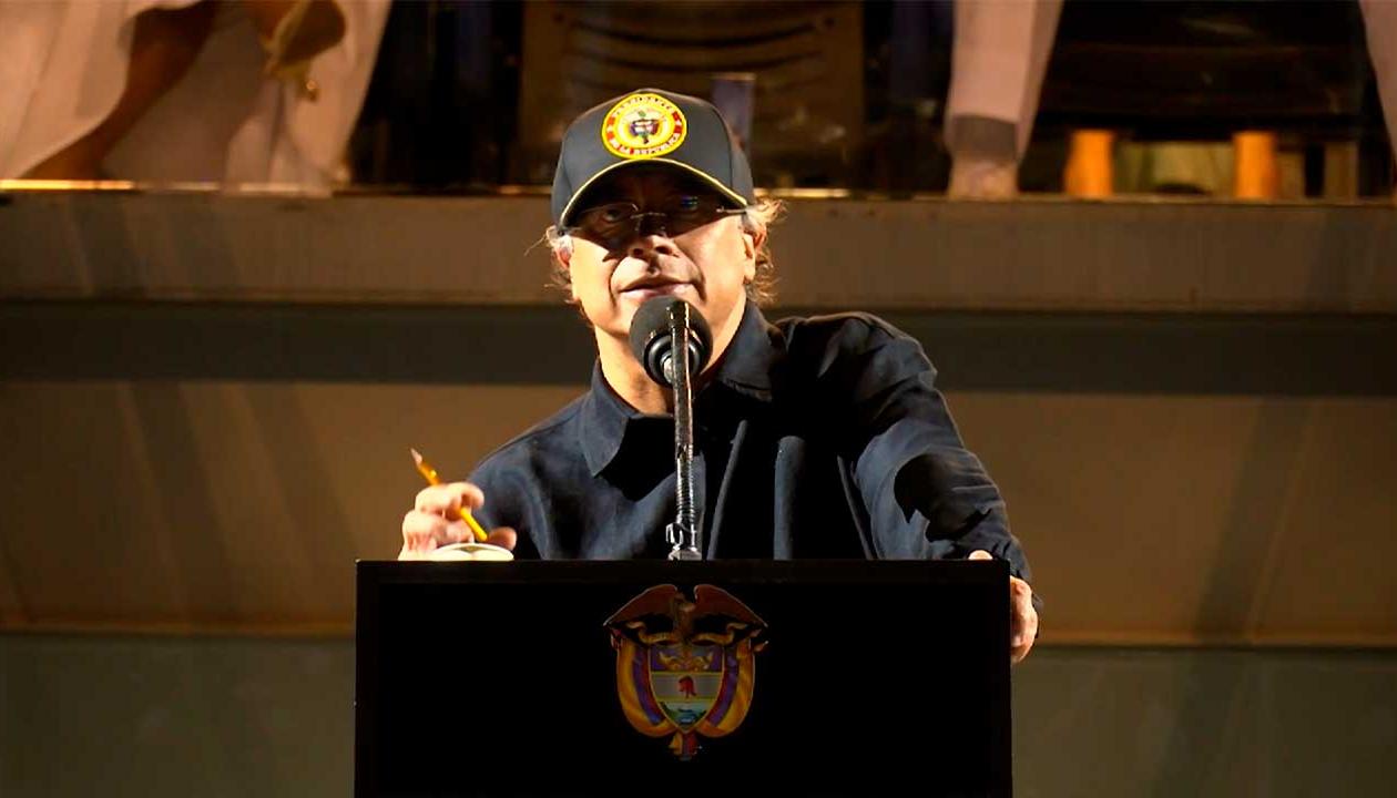 El Presidente de la República, Gustavo Petro.