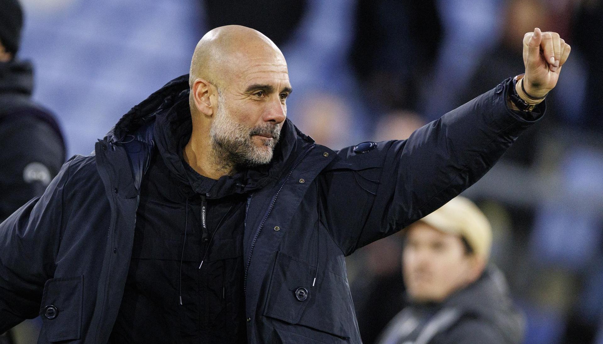 Pep Guardiola, técnico del Manchester City.