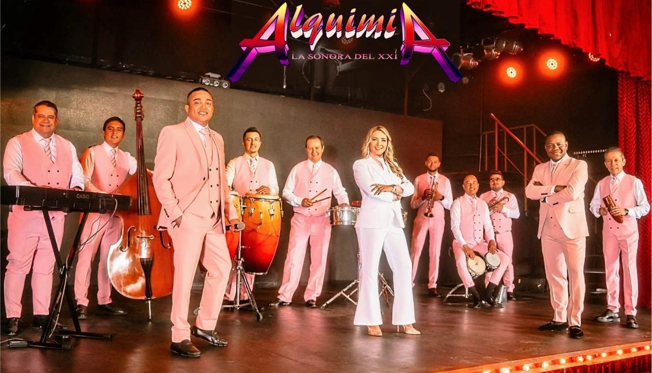Grupo Alquimia en una de sus presentaciones.