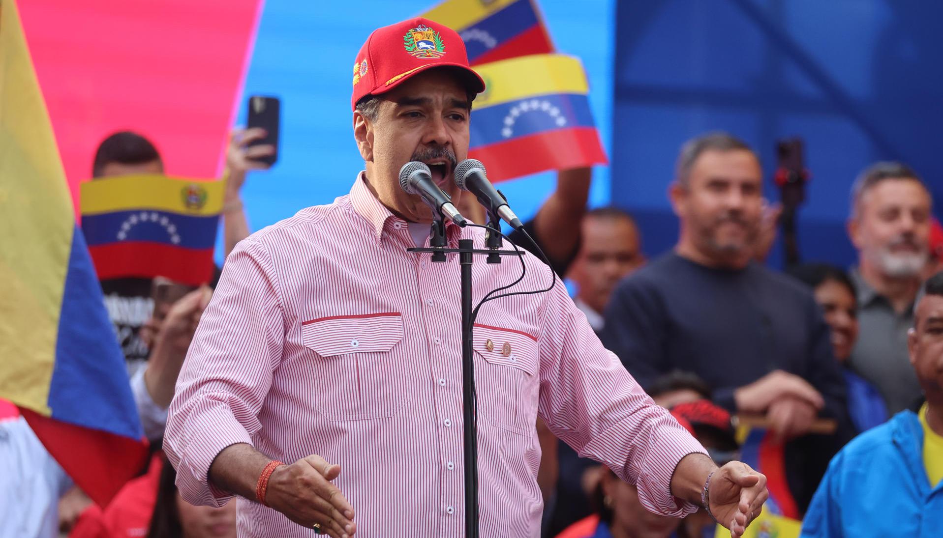 El Presidente de Venezuela, Nicolás Maduro.
