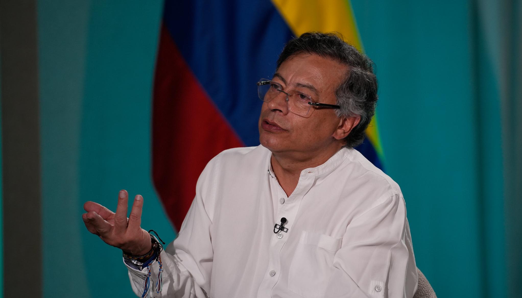 El Presidente Gustavo Petro.