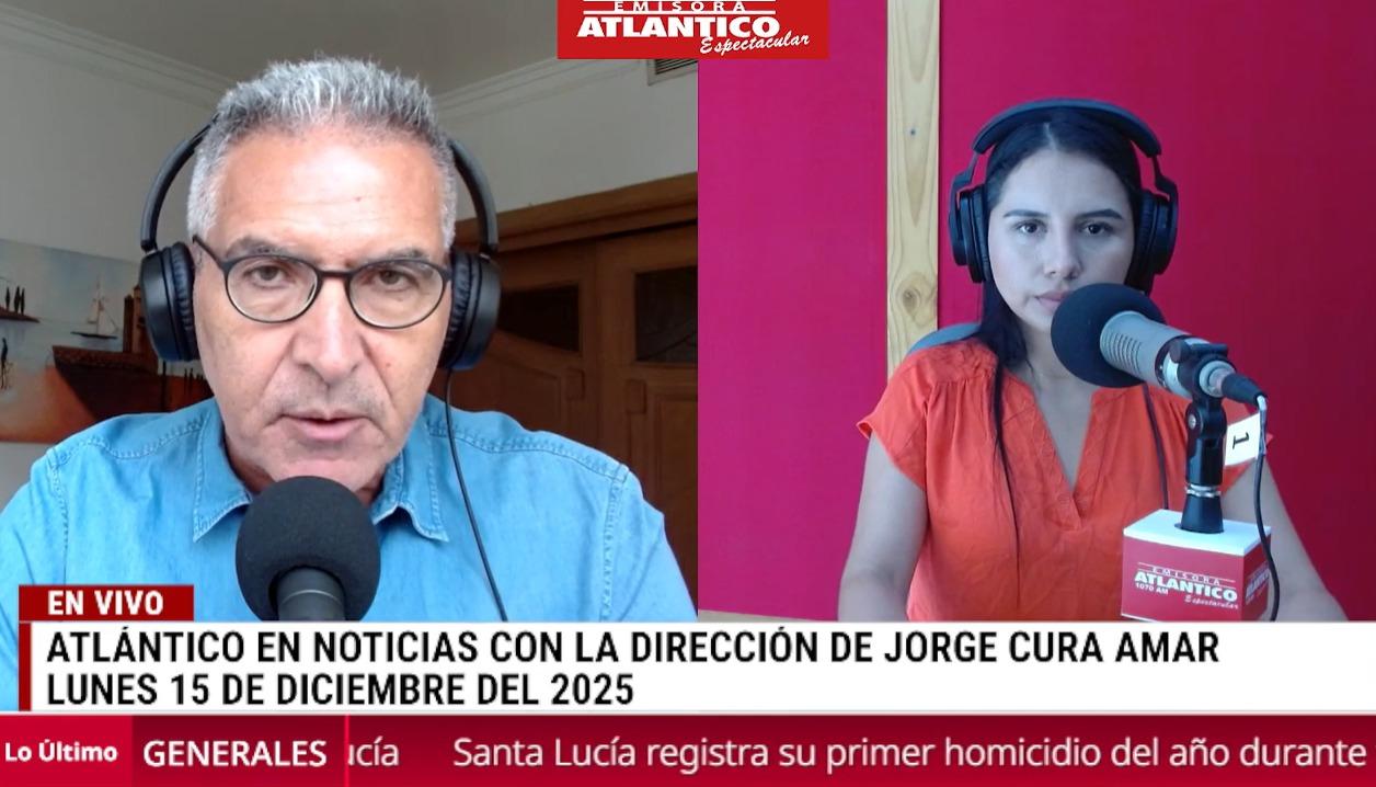Transmisión de Atlántico en Noticias.