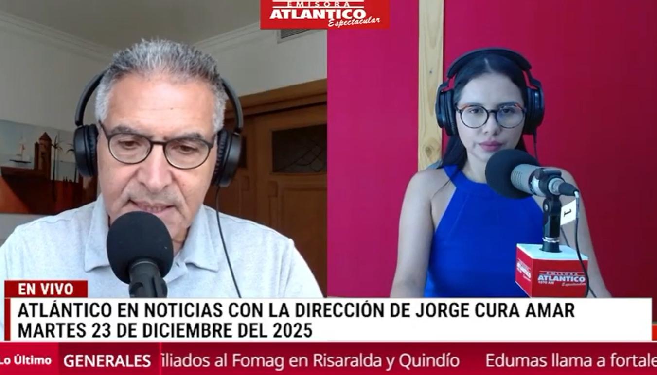 Transmisión de Atlántico en Noticias.