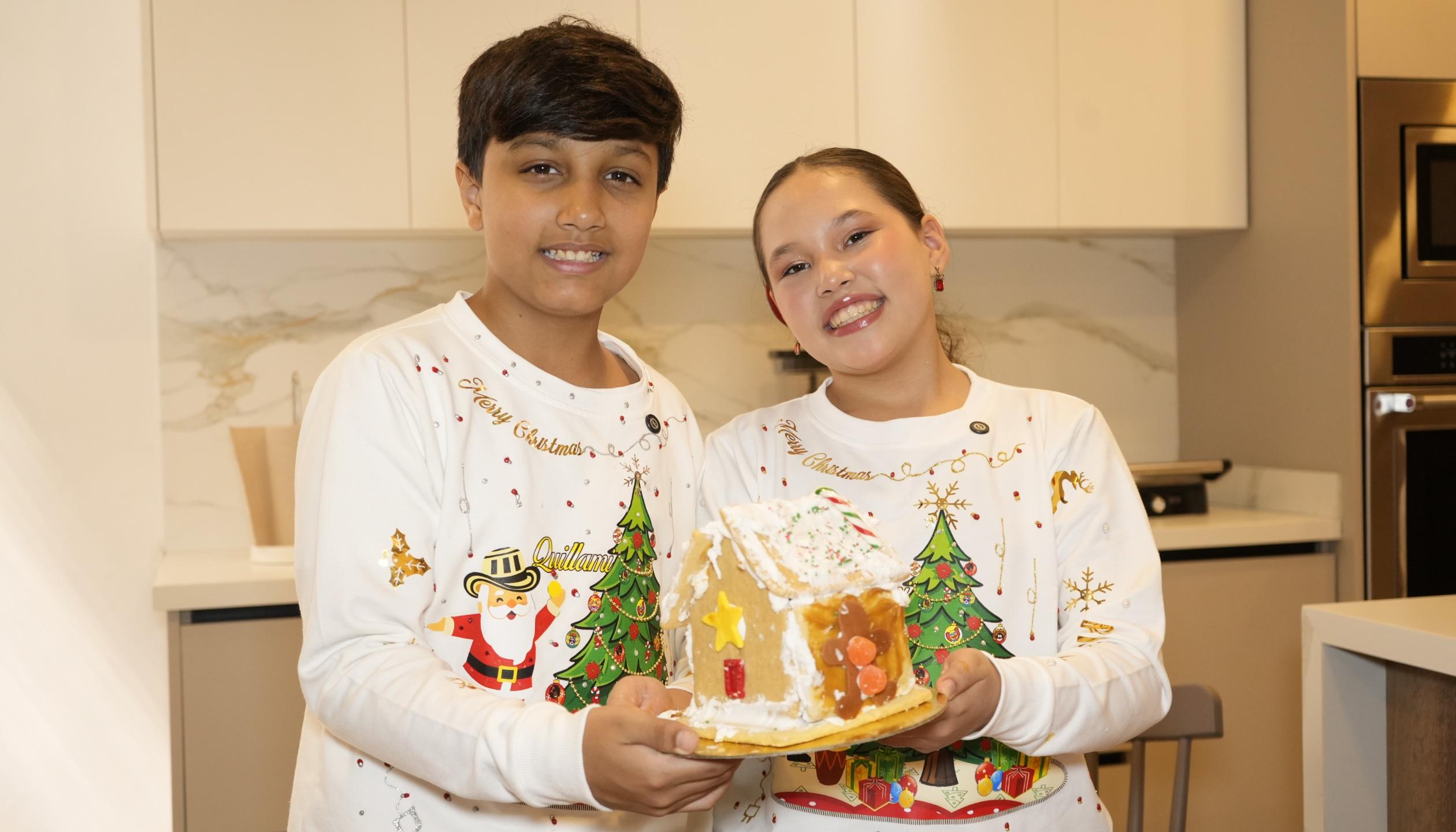 Germán Palomino y Ashley Gómez, Reyes Infantiles del Carnaval de la 44. 