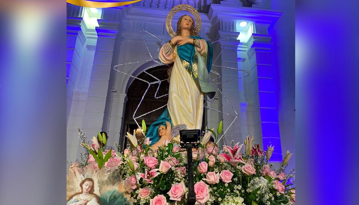 Imagen de la Inmaculada Concepción. 