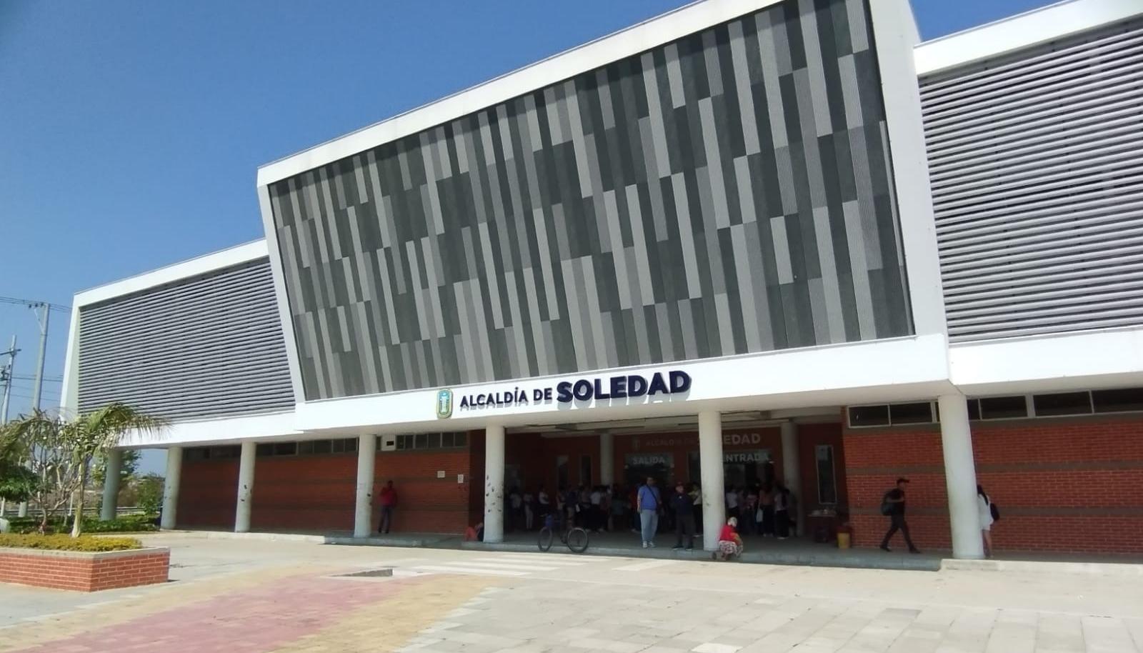 Instalaciones de la Alcaldía de Soledad. 