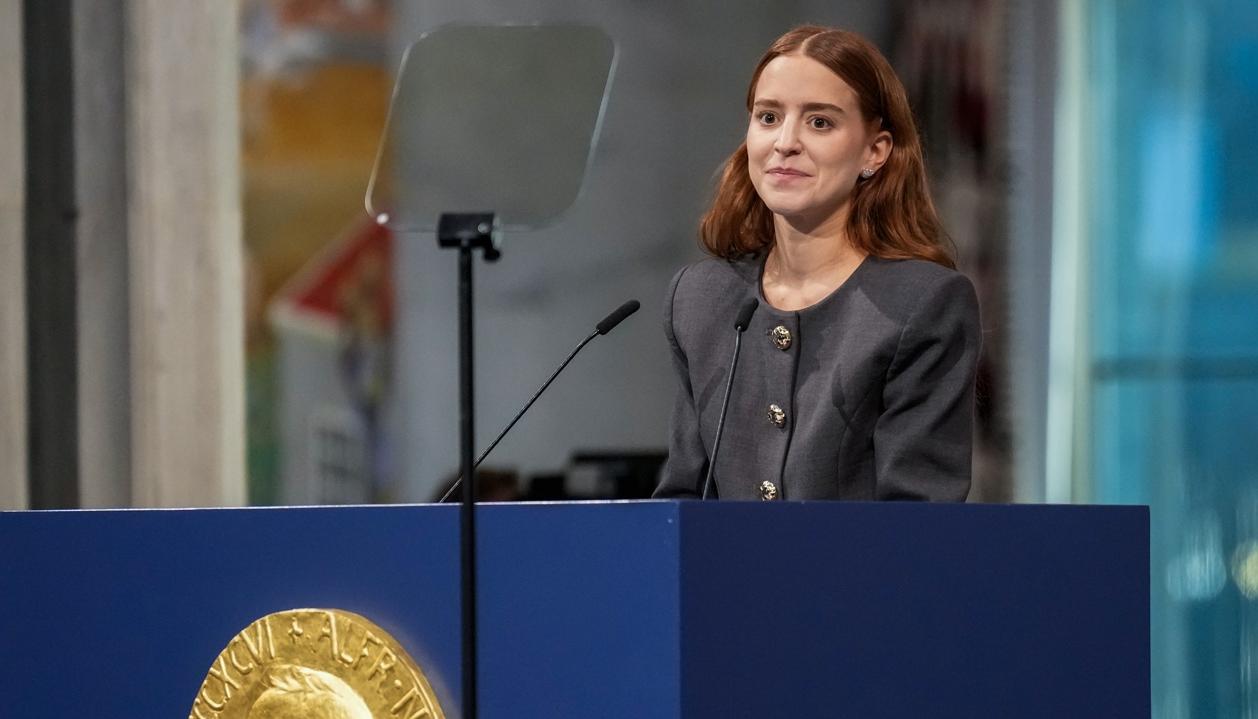 Ana Corina Sosa, hija de la líder opositora venezolana María Corina Machado.