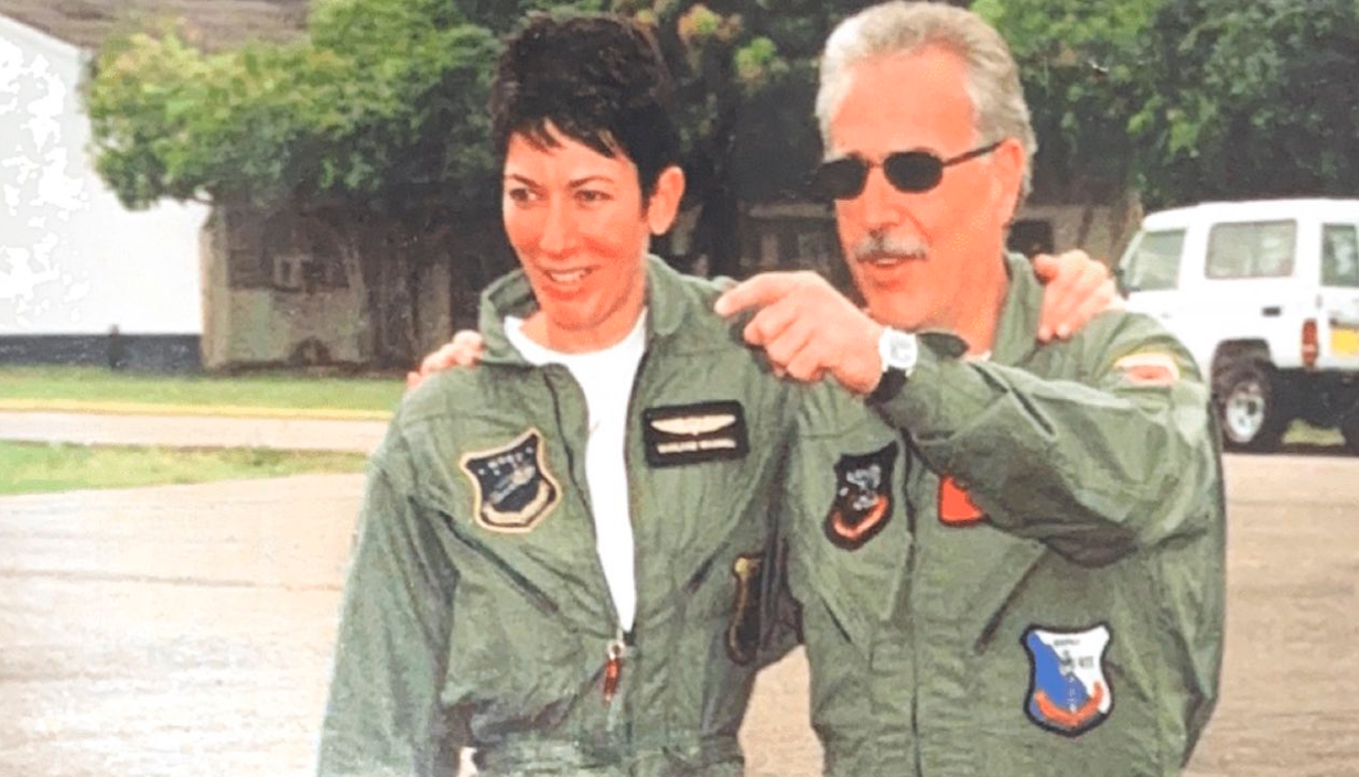 Andrés Pastrana y Ghislaine Maxwell