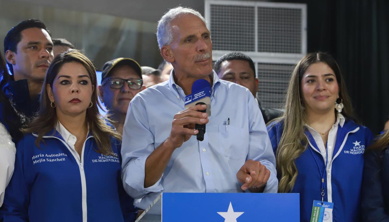 El conservador Nasry 'Tito' Asfura.