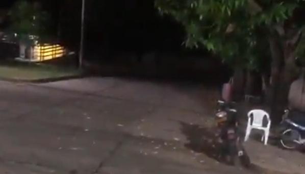 Inmediaciones del ataque armado.