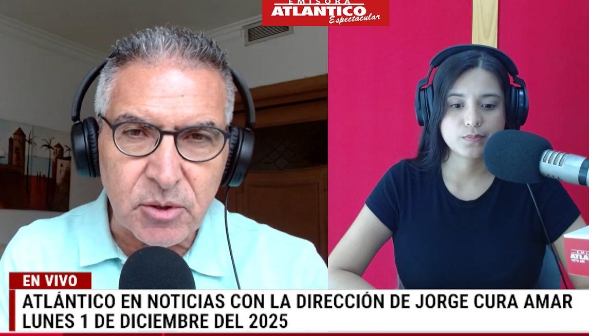 Transmisión de Atlántico en Noticias.