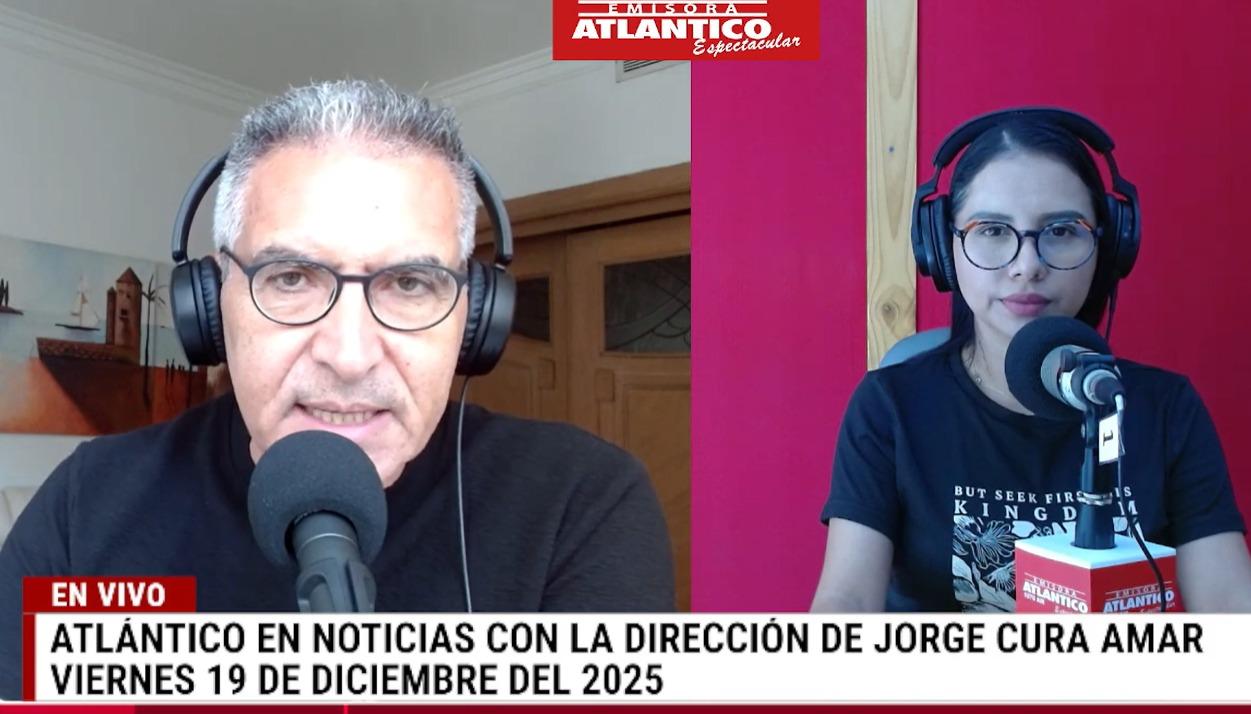 Transmisión de Atlántico en Noticias.