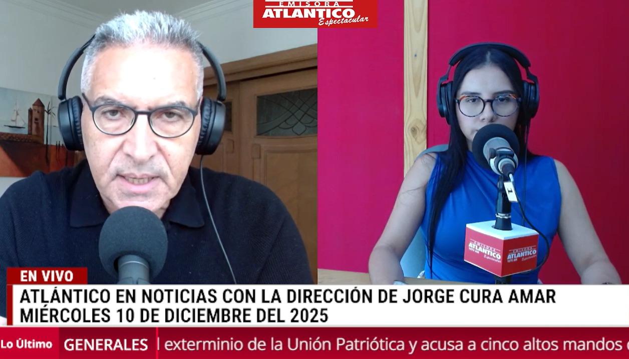 Transmisión de Atlántico en Noticias.