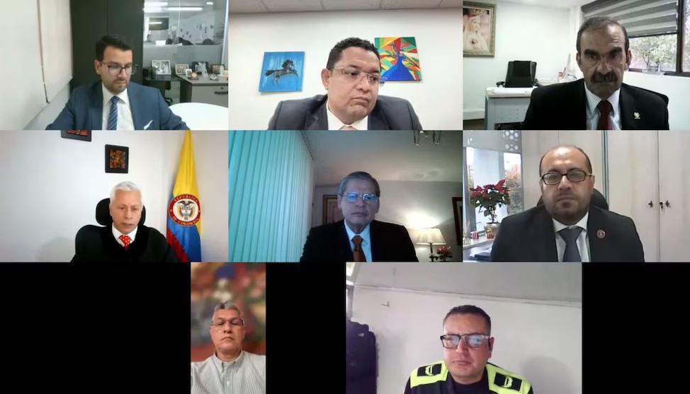 Audiencia contra el general (r) Rodolfo Palomino.