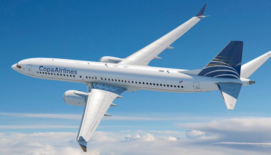 Avión de Copa Airlines. 