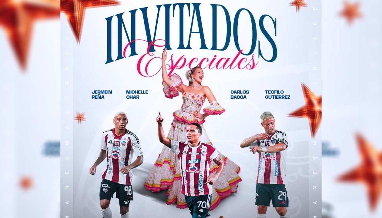 Invitación de los Caimanes de Barranquilla.