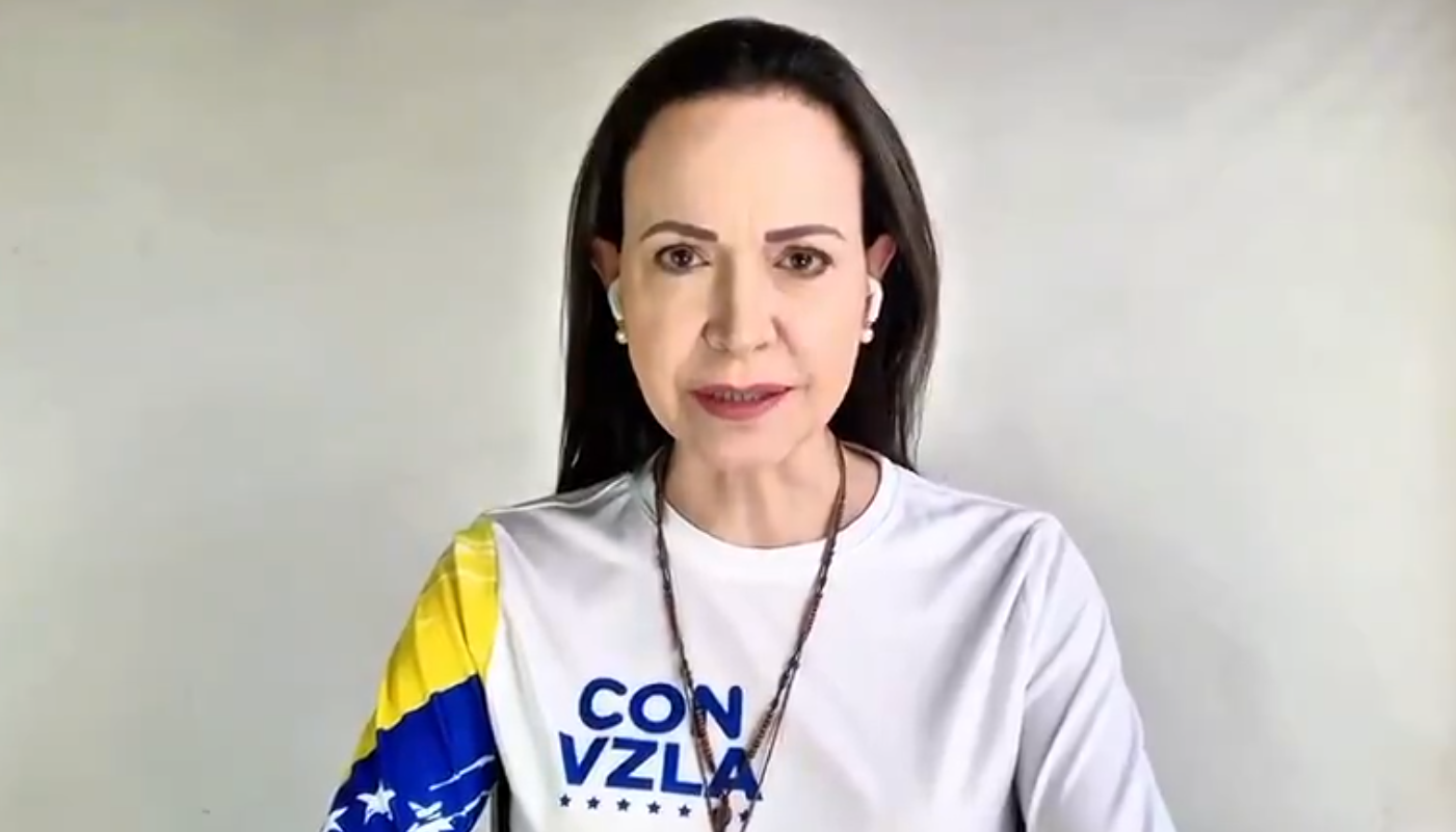 La líder opositora venezolana María Corina Machado. 
