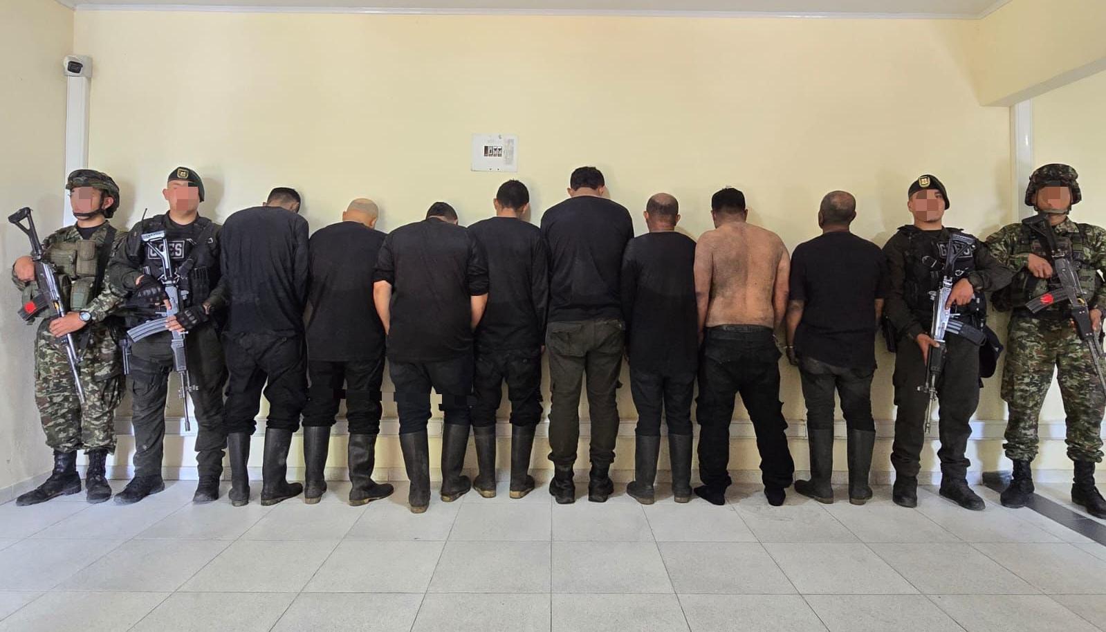 Capturados por el secuestro.