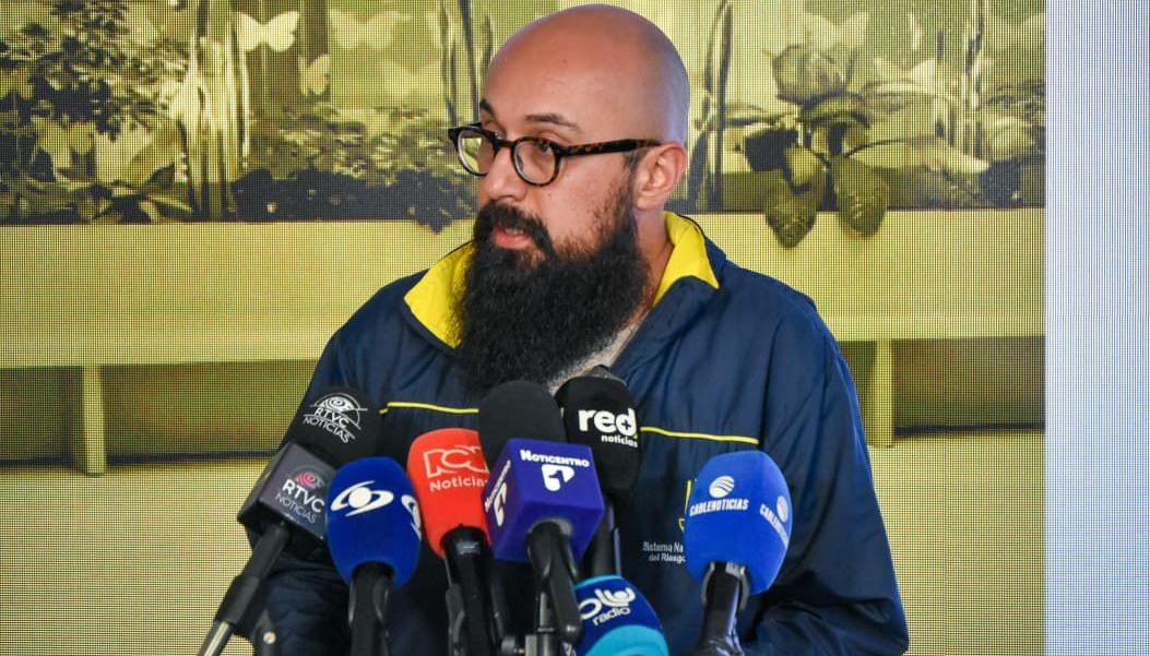 Carlos Carrillo, director de la UNGRD.