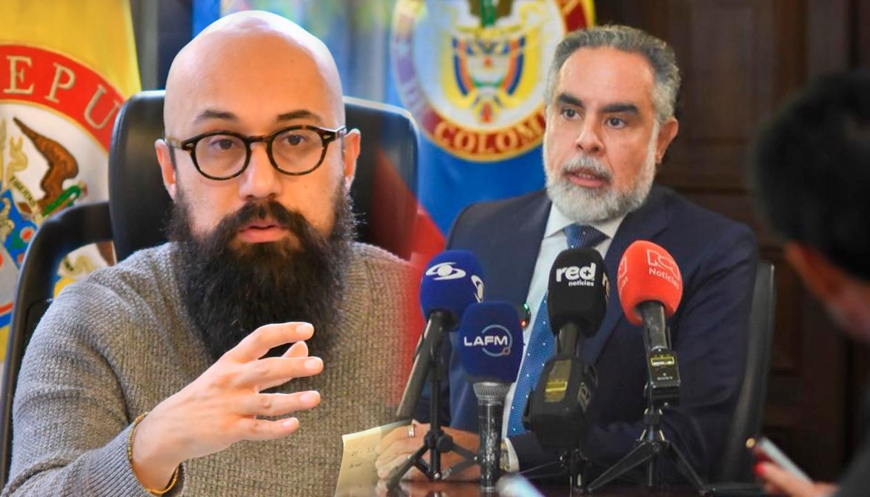 Carlos Carrillo y Armando Benedetti.