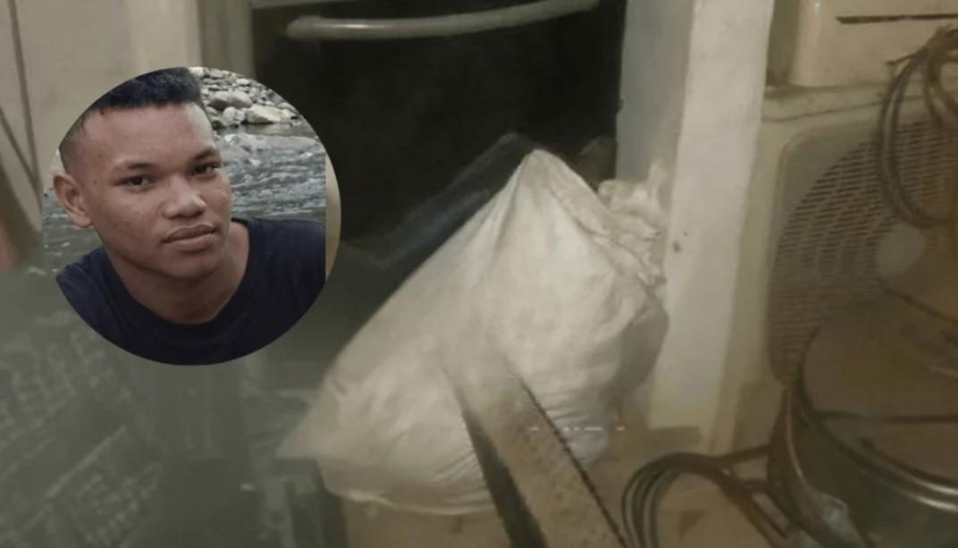 Hombre que fue decapitado por la comunidad. 