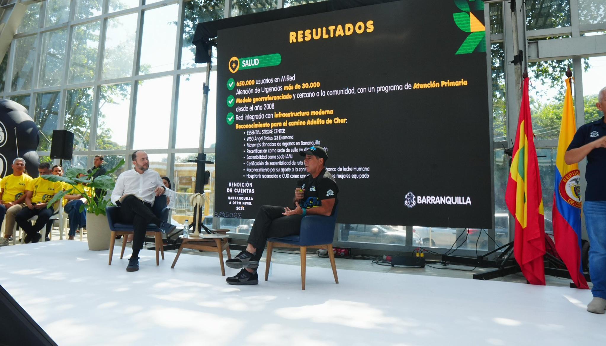 El Alcalde de Barranquilla, Alex Char.