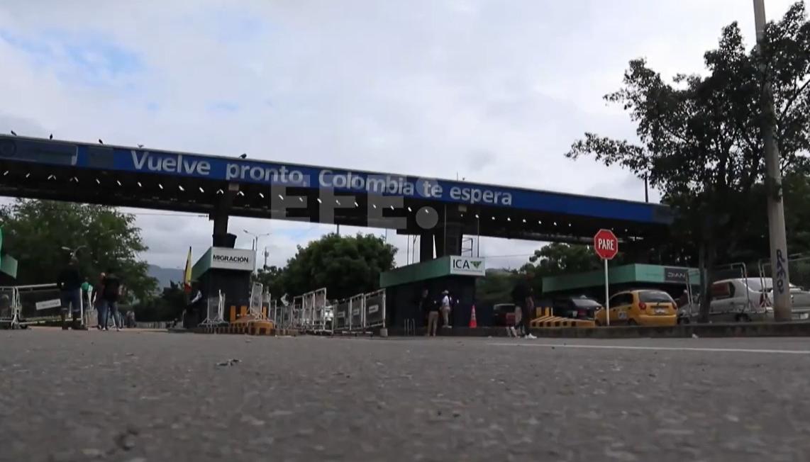 Frontera entre Colombia y Venezuela.