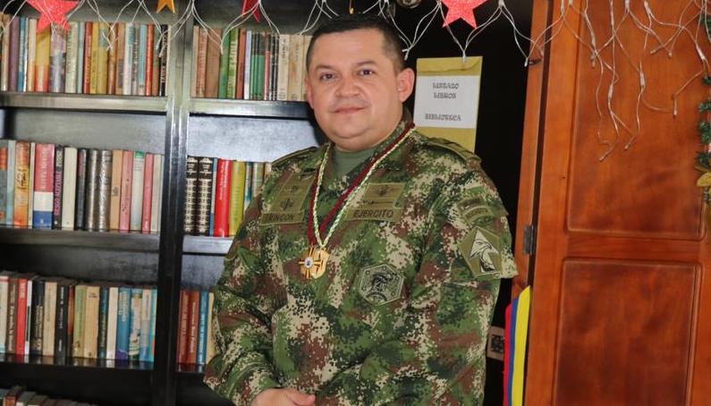 El coronel del Ejército, Julián Ferney Rincón.