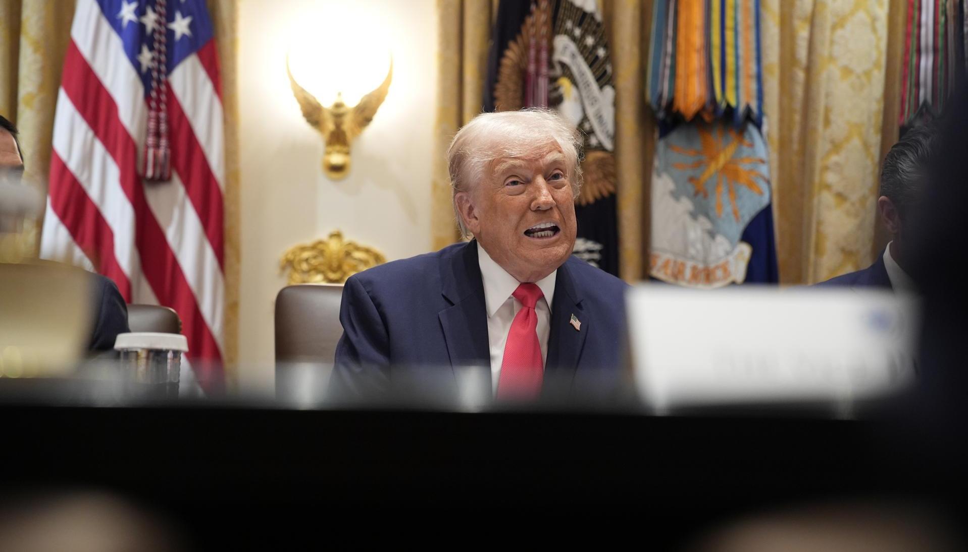 Donald Trump, Presidente de Estados Unidos.