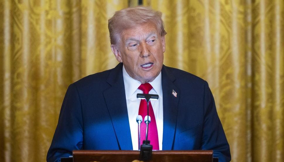 Donald Trump, Presidente de Estados Unidos. 