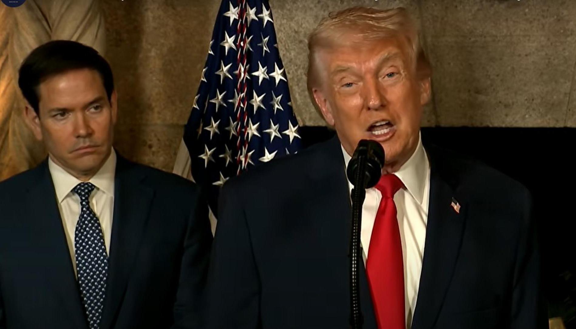 Donald Trump, Presidente de Estados Unidos. 