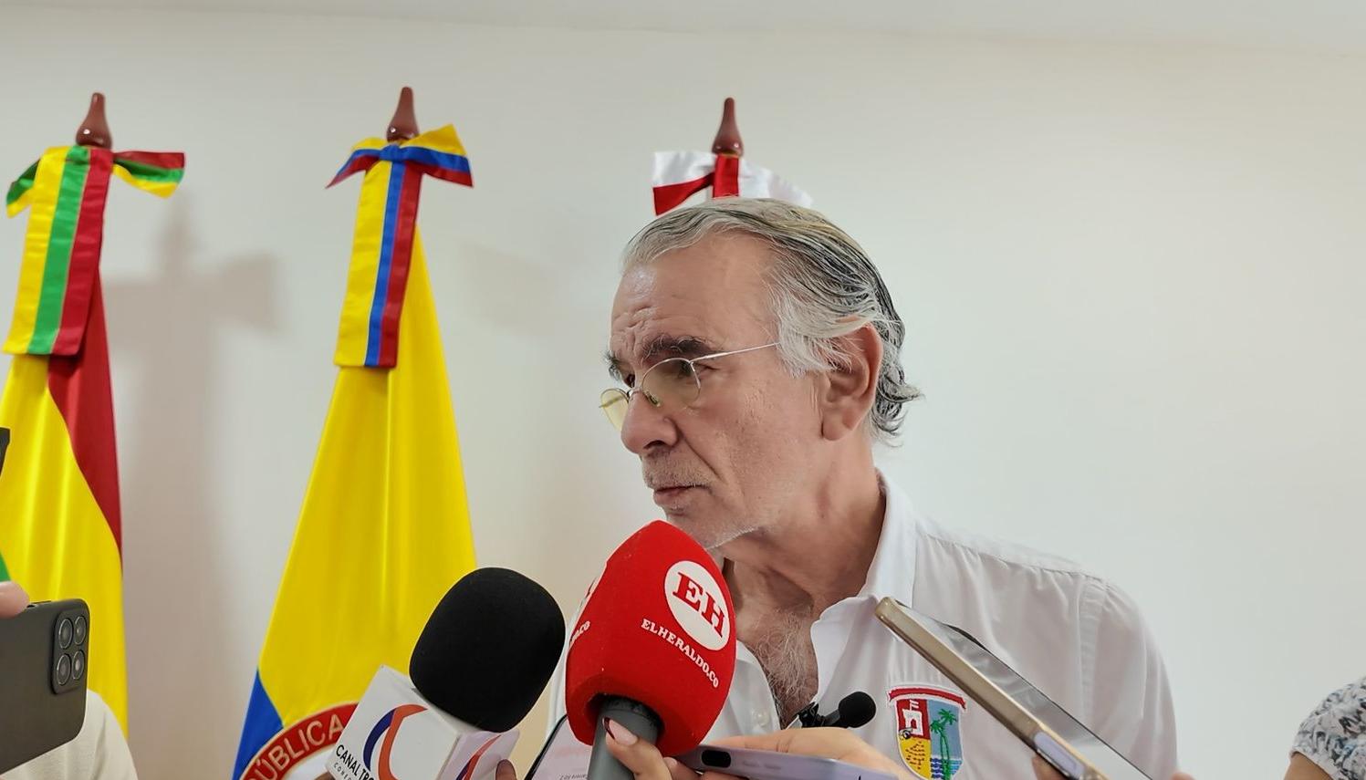 El gobernador Eduardo Verano.