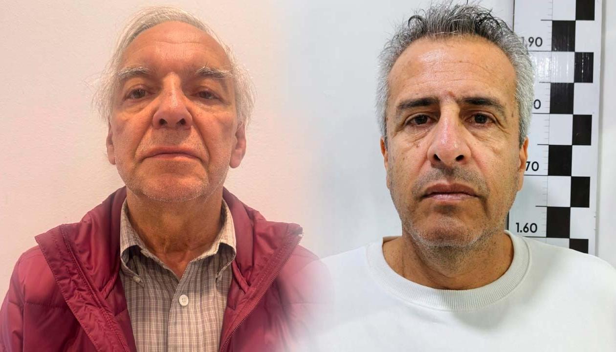 Exministros de Hacienda, Ricardo Bonilla; y del Interior, Luis Fernando Velasco. 