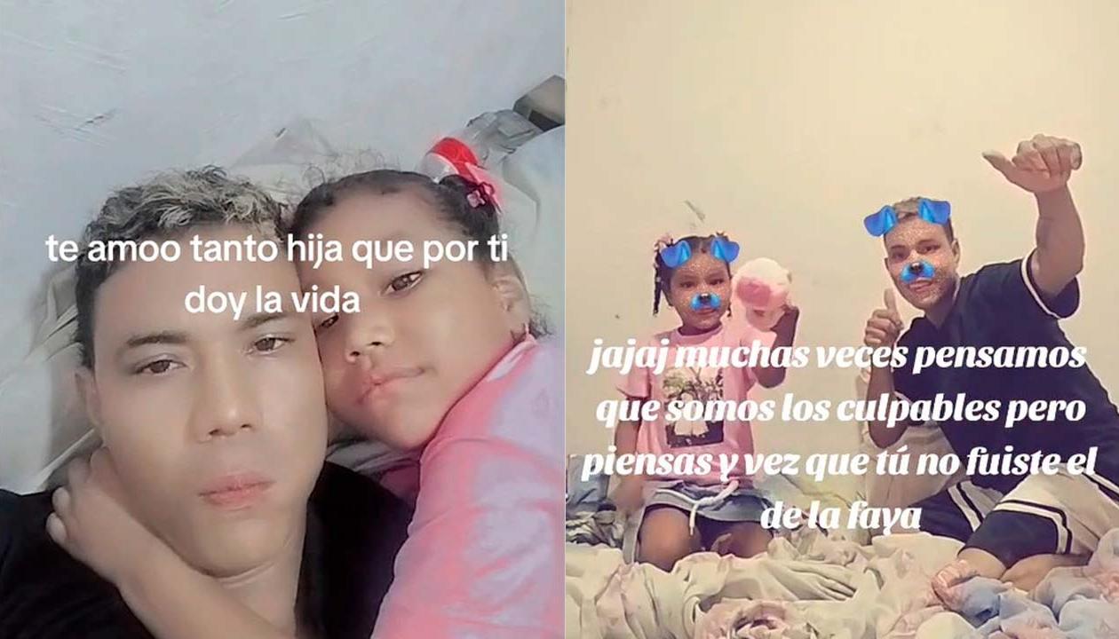  Albeiro Rafael Fontalvo Hernández y su hija. 