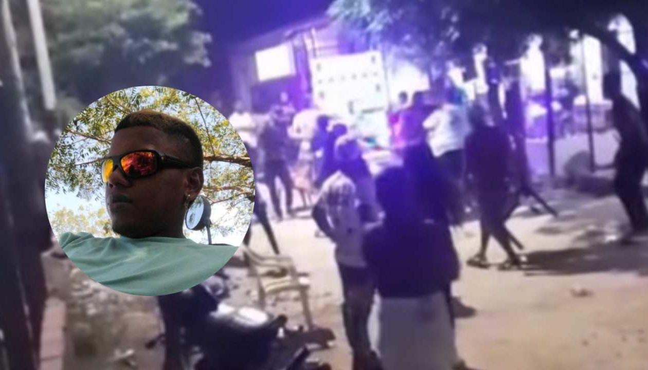 Gleider Cantillo fue asesinado durante la riña.