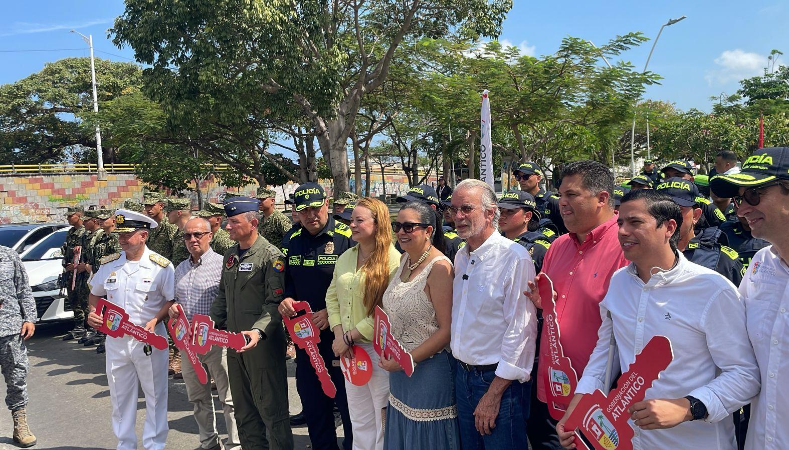 Acto de presentación se llevó a cabo en la Plaza de la Paz.