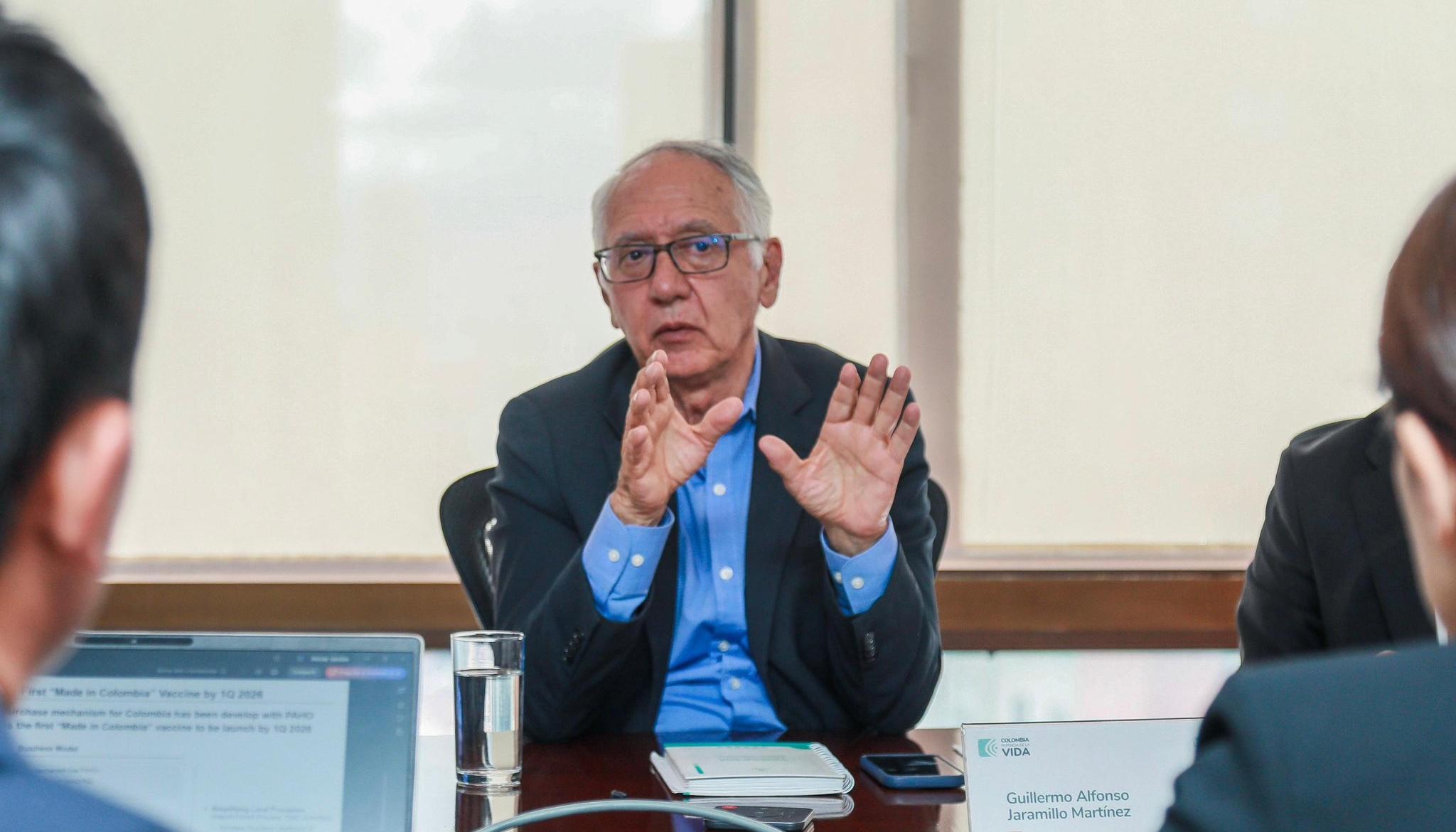 Guillermo Alfonso Jaramillo, ministro de Salud.