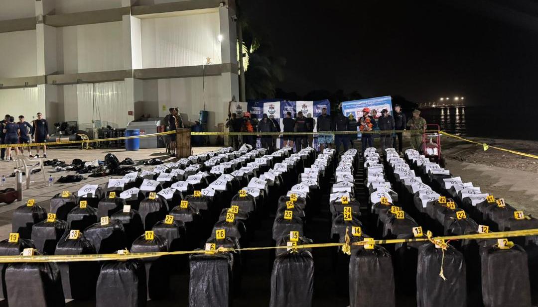 Incautación de droga en el Golfo de Morrosquillo