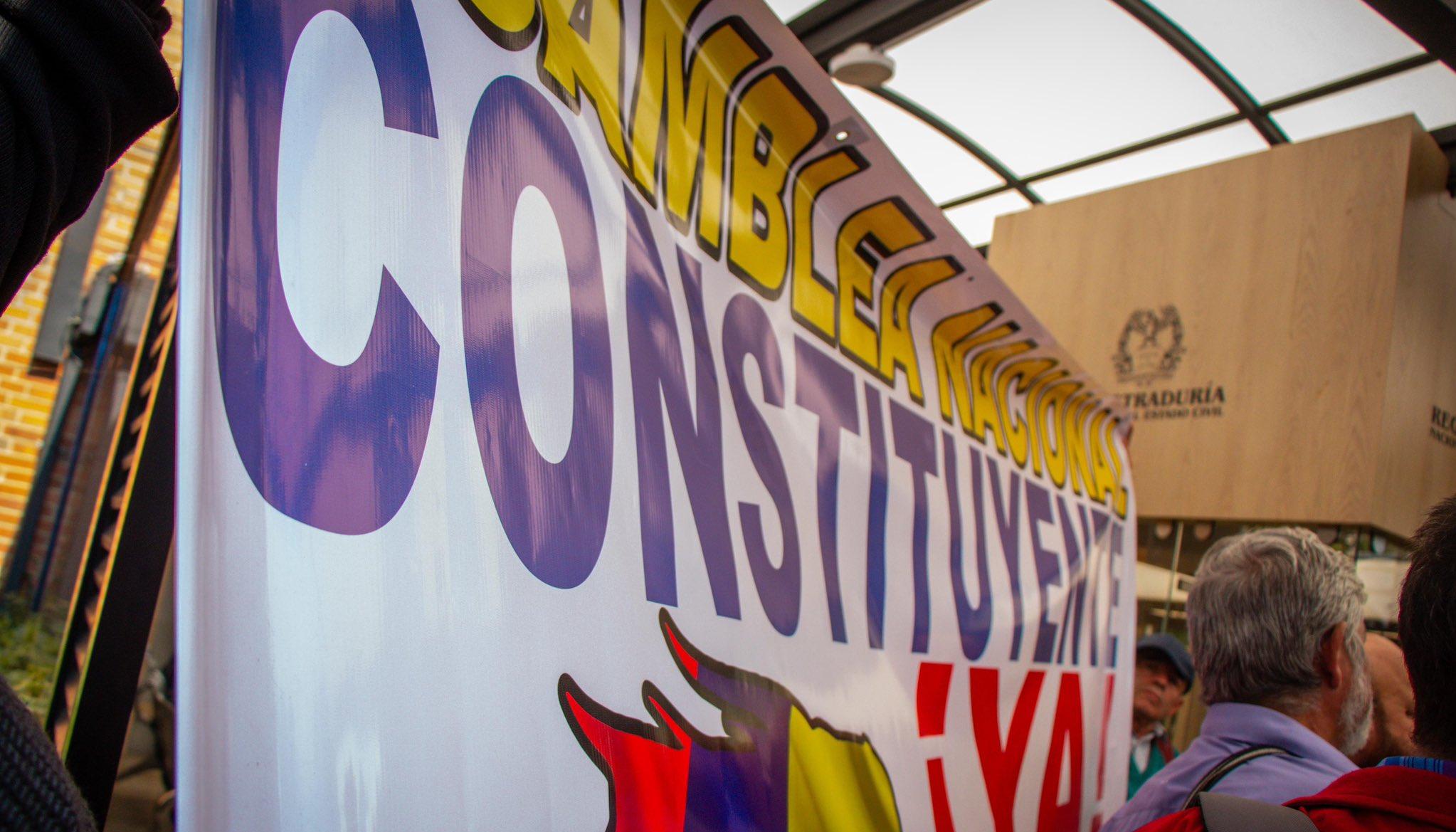 Inscripción del Comité Promotor de la Asamblea Nacional Constituyente