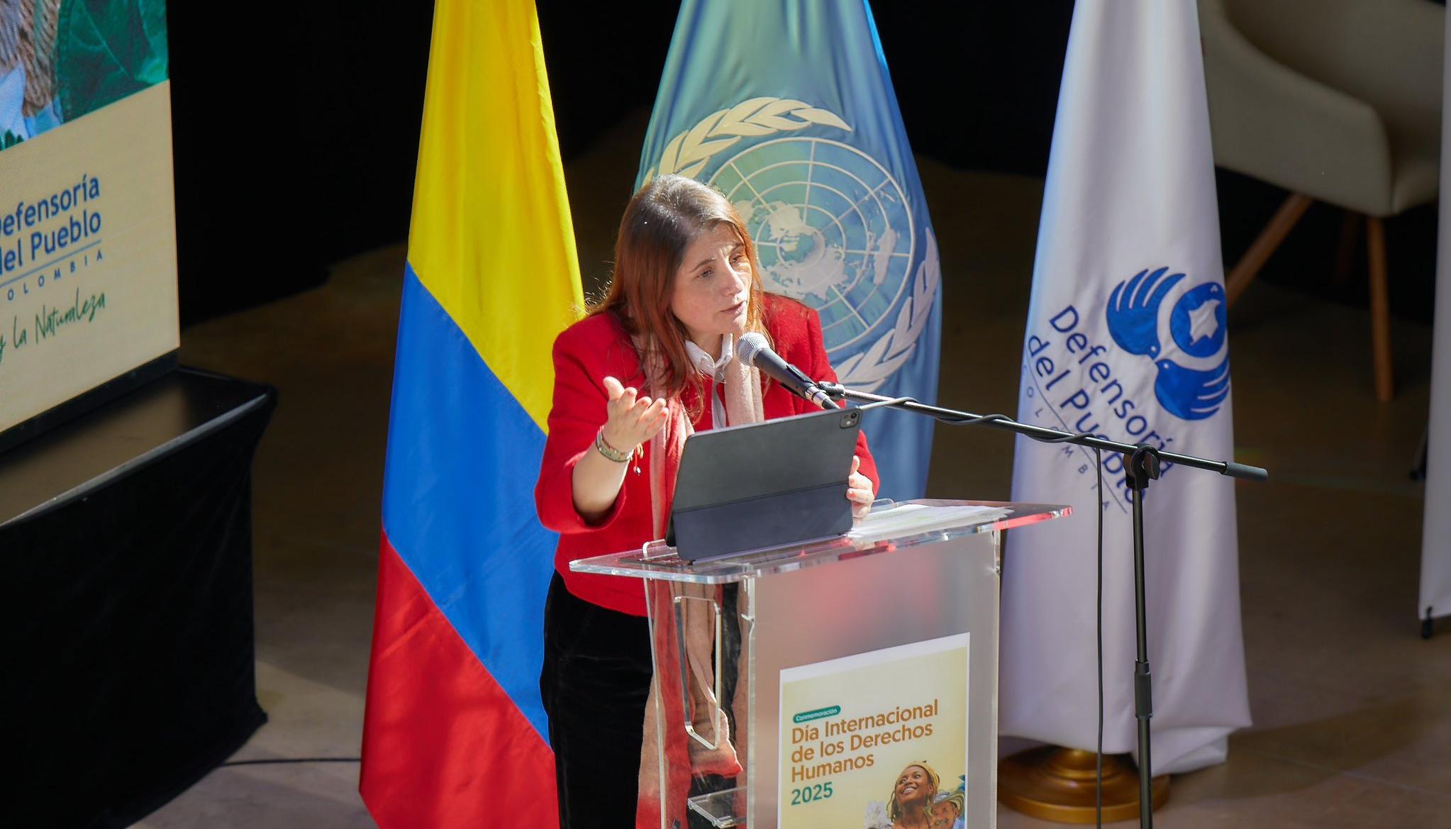 Iris Marín Ortiz, defensora del Pueblo.